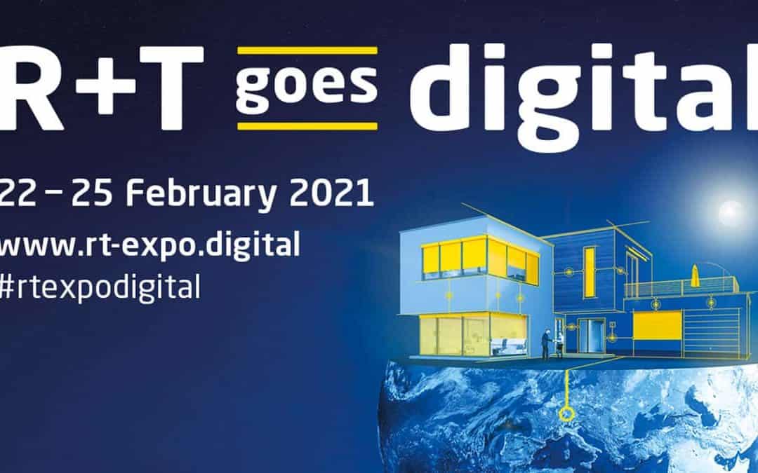 Medit Srl è lieta di invitarti al suo stand virtuale presso la fiera R+T Digital di Stoccarda.