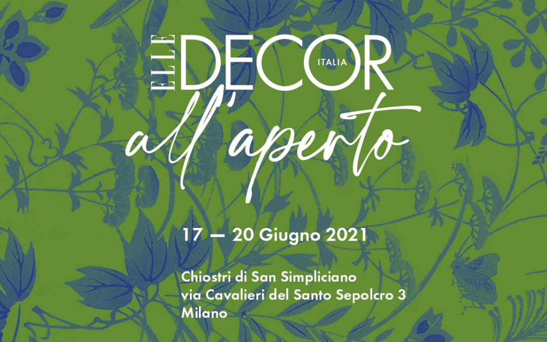 Medit all’evento mostra di Elle Decor “Vivere Outdoor”