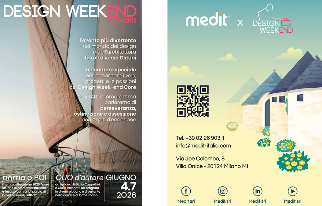 Medit Hub – Eventi – ODWE 2026: Ostuni Design Weekend